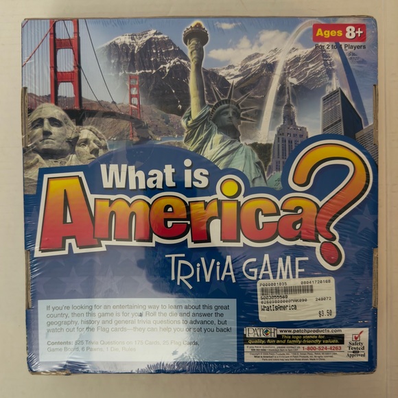 2009 Sealed What is America Family Trivia Board Game. - Picture 2 of 4